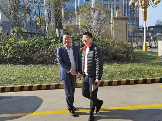 新春伊始，龙湾区空港管委会向导率队莅临集团走访慰问